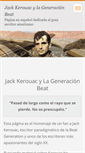 Mobile Screenshot of jackkerouacweb.com